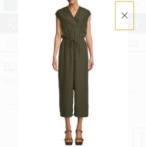 V-neck jumpsuit